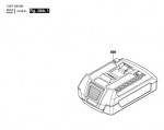 Bosch 2 607 336 939 GBA 18V Slide-In Accu Package Spare Parts